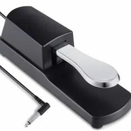 Sustain Pedal Foot Damper Pedal for Digital Electronic Piano Keyboard Sustain Pedal for Yamaha, Roland, Casio, Korg, Behringer, Moog - Universal Foot Pedal Black Damper & Sustain Pedal Damper & Sustain Pedal-10