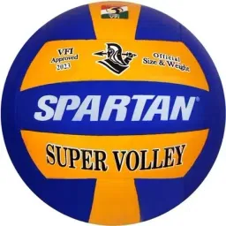Spartan Super Volley Leather Volleyball - Size: 4 Volleyball - Size: 4-picture-24