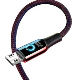 Chias Micro USB Cable 2 A 1 m Quick Charging Indicator Micro USB Data Cable with Intelligent Power Off-image-80
