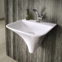 Premium Quality Bathroom Wash Basin Wall Mounted Vessel Sink Wall Hung Basin-image-16