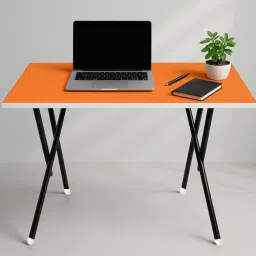 Space Saver Foldable Engineered Wood Multipurpose Table-22