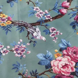 Printed velvet /Suitable for making blouse, skirts, overcoat, blazers, cushions, Curtain Fabric-image-3