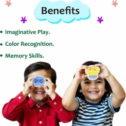 brain basket Rainbow Bus Ride Memory Matching Color Puzzle Toy for Kids Age 2 to 6 Years image 3