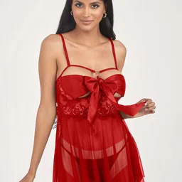 VAGHBHATT Net Baby Doll-picture-32