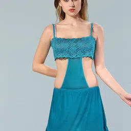 Be You Teal Net Baby Doll-image-4