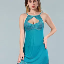 Be You Teal Net Baby Doll-image-49