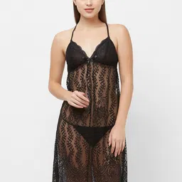 FashionRack Black Net Baby Doll-picture-33
