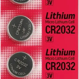 CR2032 Lithium Cell For Morepen,Accusure,accucheck,controld etc - Pack of 4 Glucometer-36