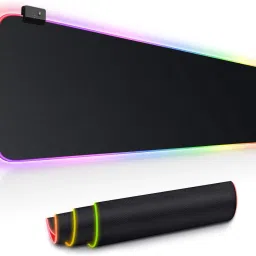 SEAGULL Large Extended RGB Gaming Mouse LED Gaming Desk Keyboard Pad Mat TD-330GA Mousepad-6