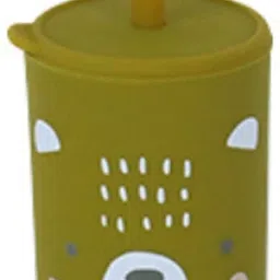 Baby silicon sipper cup with straw training system, 100% BPA free Sippy cup-image-60