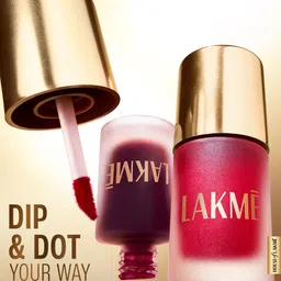 Lakme 9to5 Double Duty Lip & Cheek Water Stain 9ml - Ruby Glow image 5