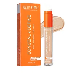 Beauty People Conceal & Define Oil Free Concealer With Actyl C - 6 ml - Ivory 01-3