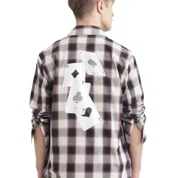 RARE RABBIT Men Comfort Opaque Checked Casual Shirt-image-83