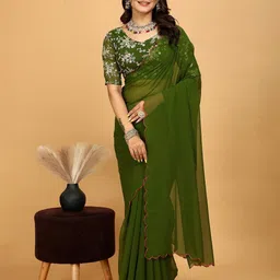 K 5 Fashion Pure Georgette Saree-picture-41