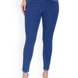 3BUTTERFLIES Women Skinny Fit High-Rise Stretchable Jeans-image-45