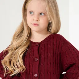 Cherry Crumble Girls Cardigan-image-68