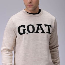 The Indian Garage Co Men Typography Printed Pullover-image-101