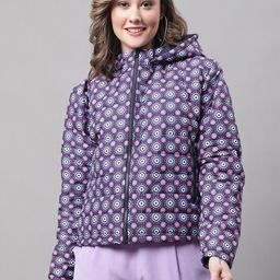 JAKANARY Women Geometric Lightweight Tailored Jacket-36