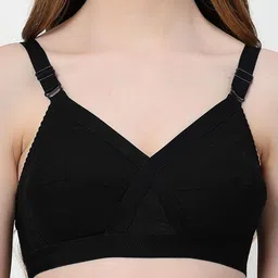 LILY Pack of 2 Full Coverage Non Padded Non-Wired Cotton Regular Minimizer Bra image 4
