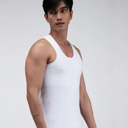 CAVENDERS Pack of 3 Cotton Innerwear Vests-image-88