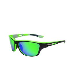 PIRASO Unisex Sports Sunglasses with Polarised Lens 6531 GREEN MERCURY-image-14