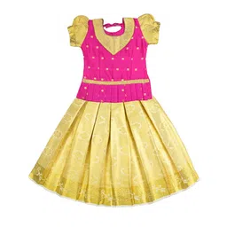 AMIRTHA FASHION Girls Ready to Wear Lehenga &-picture-8