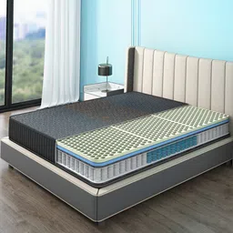 Sleepyhead Technic Hybrid 6D Hexagon Grid 6" Single Pocket Spring Mattress (75x36 Inch)-image-4
