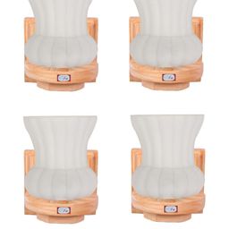 SOMIL White Glass Cylinder Printed Wall Lamps-image-77