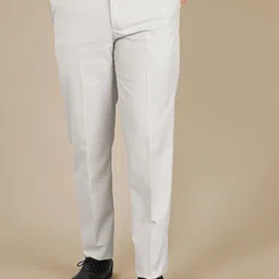 MANCREW Men Tailored Slim Fit Pleated Formal Trousers-image-36