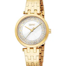 ESPRIT Women Embellished Round Dial & Stainless Steel Straps Analogue Watch ES1L457M0025-picture-42