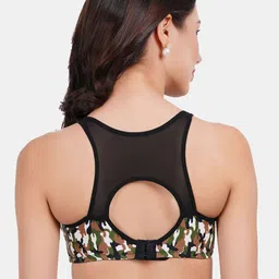 Amour Secret Geometric Bra Full Coverage Non-Wired Lightly Padded image 4
