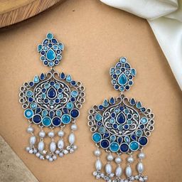 NAMAN ARTS Contemporary Chandbalis Earrings-50