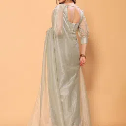 PATLANI STYLE Net Designer Saree image 4