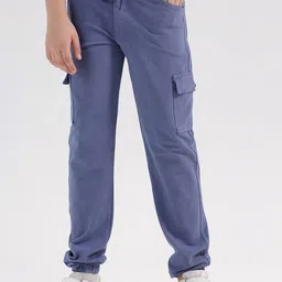 CHILINS Kids Original Jogger Mid-Rise Cotton Cargos Trousers-picture-4