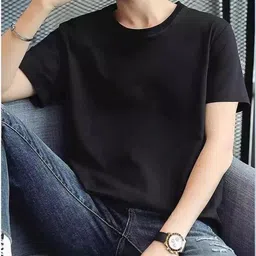 StyleCast Men Solid Round Neck Cotton T-shirt-image-53