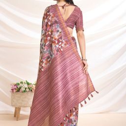 Mantrotsav Abstract Printed Saree image 2
