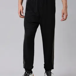 Xtep Men Colourblocked Relaxed Fit Mid Rise Track Pants-image-14