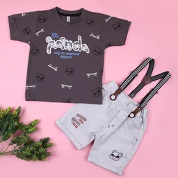 V-Mart Boys Printed T-shirt with Shorts-picture-32