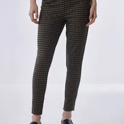 COVER STORY Women Checked Trousers-image-98