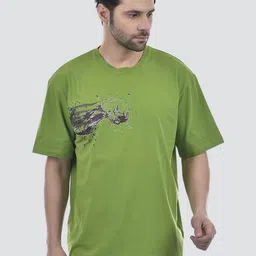 CAMLA Men Printed Pockets T-shirt-image-87