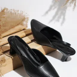 Froh Feet Women Kitten Heel Mules-picture-38