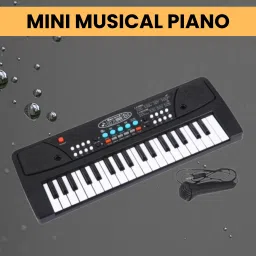 (Piano Keyboard) with Mic/37 Keys 8Rhythms, 8Tones, Portable Electronic ToyW402 (Piano Keyboard) with Mic/37 Keys 8Rhythms, 8Tones, Portable Electronic ToyW402 Analog Portable Keyboard-18