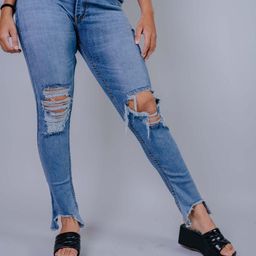 Wasomii Women Jean Skinny Fit Highly Distressed Light Fade Stretchable Jeans-image-20