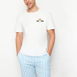 Trendyol Men Printed Night suit-image-27