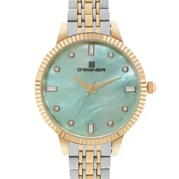 D'SIGNER Women Embellished Stainless Steel Bracelet Style Straps Analogue Watch 853TM.16L-picture-45
