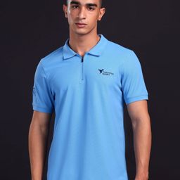 Technosport Men Polo Collar Antimicrobial Slim Fit T-shirt-picture-32