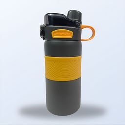 Virtuous Single Stainless Steel Printed Double Wall Vacuum Water Bottle-image-24
