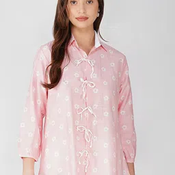 Bindigasm Printed Long Sleeve Shirt & Trouser Co-Ords-image-68
