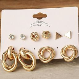 Arzonai Contemporary Studs Earrings-image-82