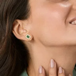MINUTIAE Teardrop Shaped Studs Earrings-17